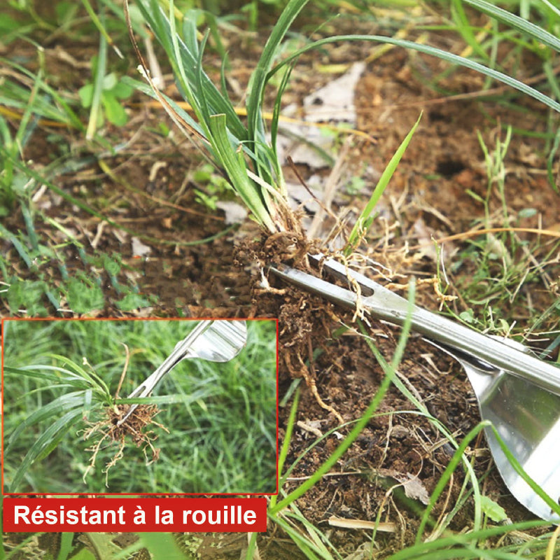Outil-de-jardinage-couteau-à-désherber-pointu