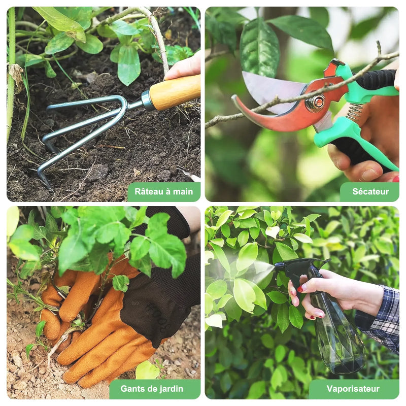 outils-de-jardinage-équipement